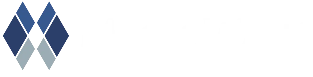 logotipo MacroWare en blanco