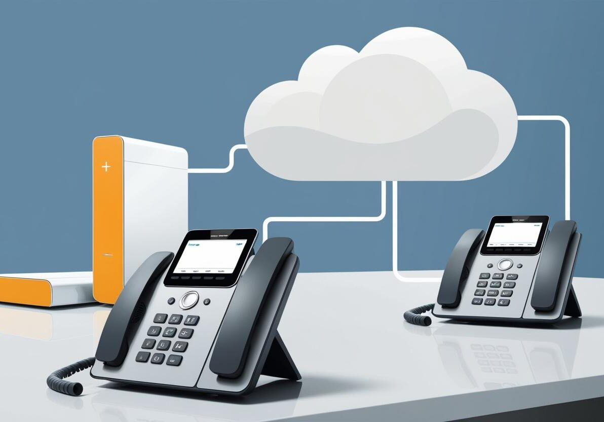 Soluciones de nube empresarial en México, teléfonos físicos, telefonía virtual sin conmutador físico